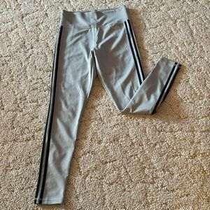 Gray Adidas Track Pants Medium M Like New